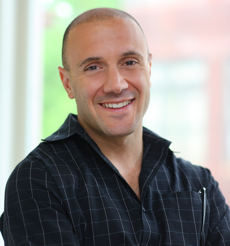 Portrait of Mike Ferranti, co-founder of Il Cinghiale